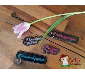 Stickdatei ITH - Anhänger für Mama